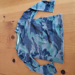Camo long sleeve boys